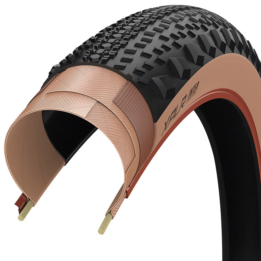 Zipp Goodyear XPLR Inter Gravel Tire 700x50C Folding Tubeless