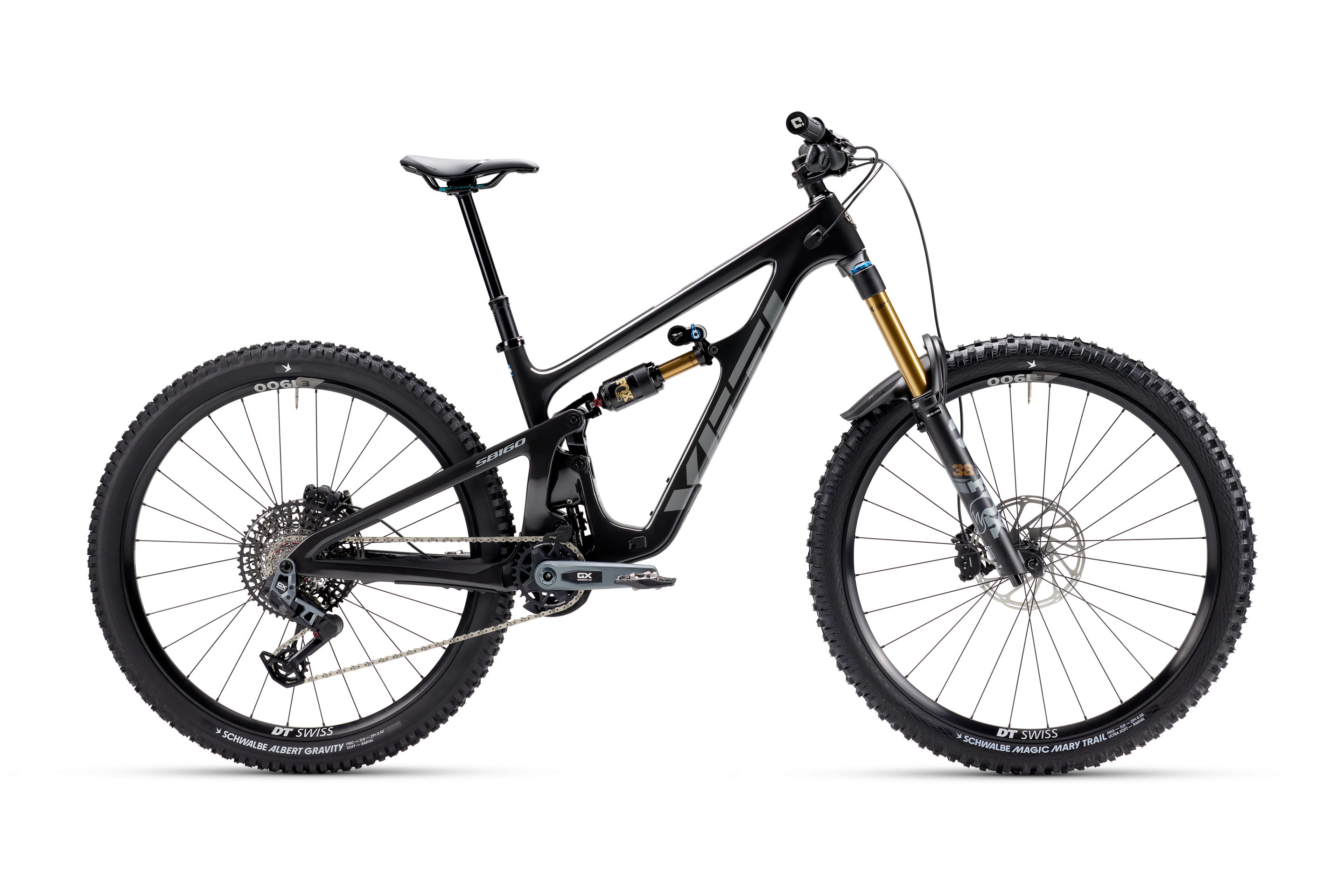 logo fox mountainbike 2026 Yeti SB160 Carbon Series 29" Complete Mountain Bike