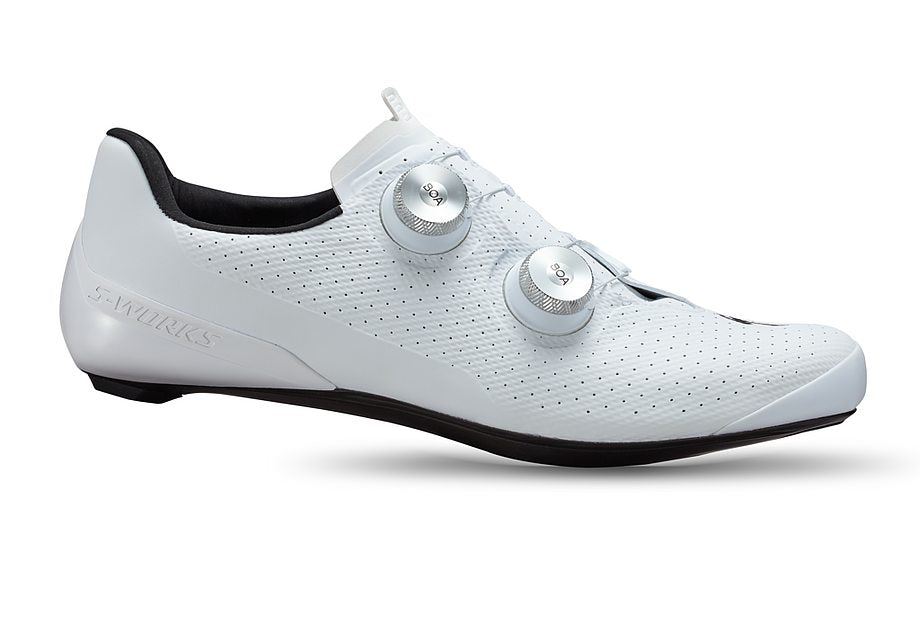 スペシャライズド エスワークス S-WORKS TORCH 白 EU43.5 Specialized S-Works Torch Shoe White 43.5 – Pro Bike Supply