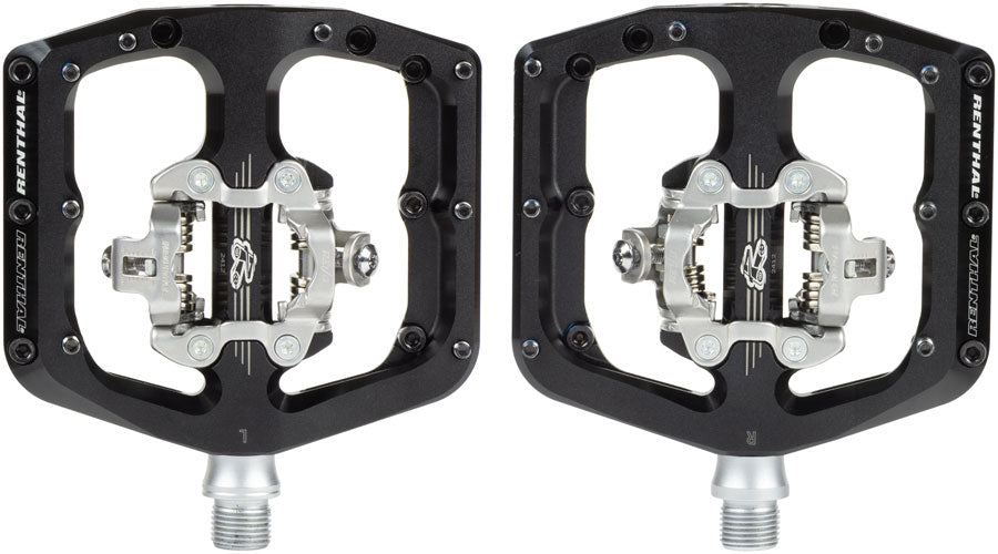 shimano pedals spd and flat Renthal Revo-DHC Pedal Black