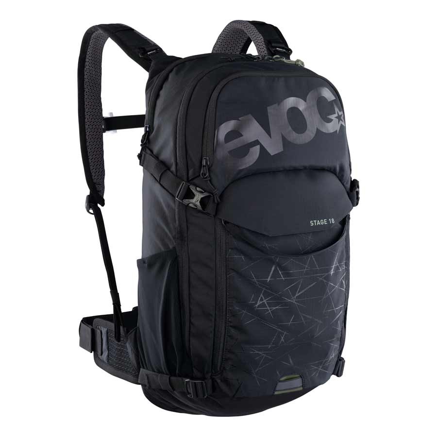 evoc gear backpack EVOC Stage 18 Black