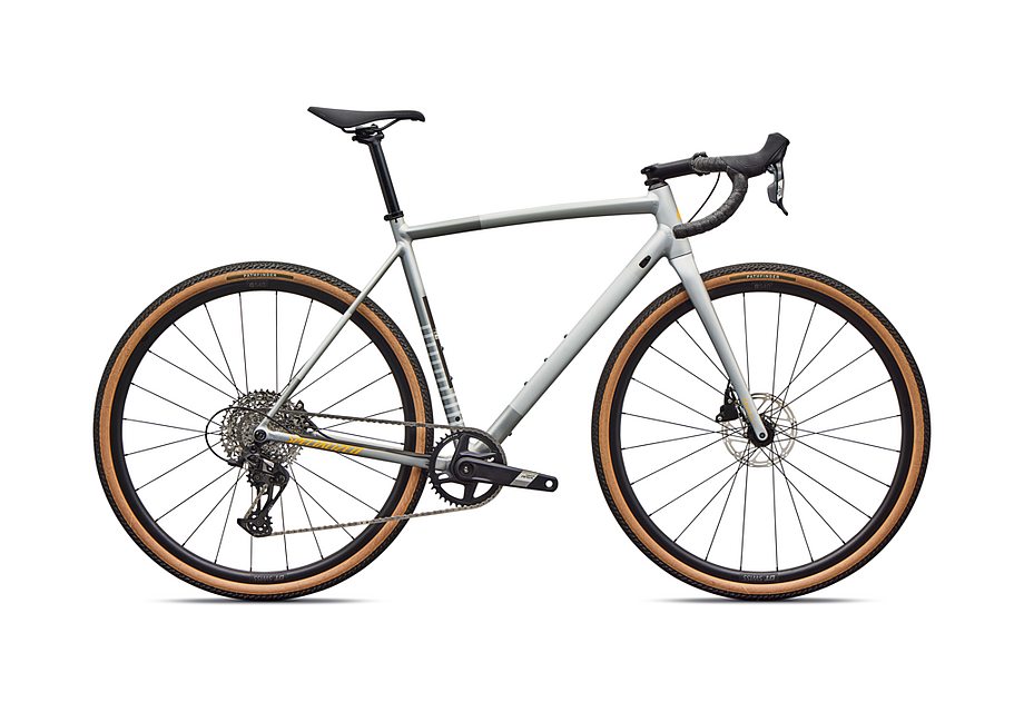 kinderfahrrad california Crux DSW Comp Shadow Silver/California Sunshine / 61