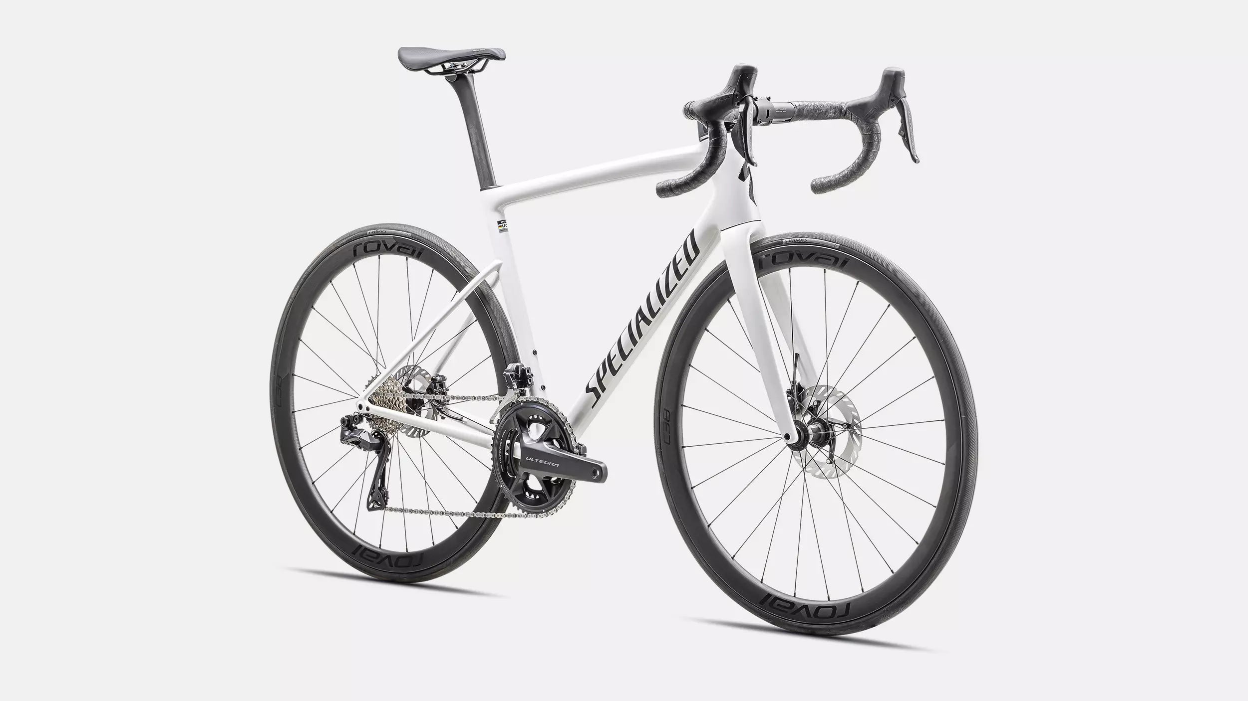 Specialized white road bike hotsell