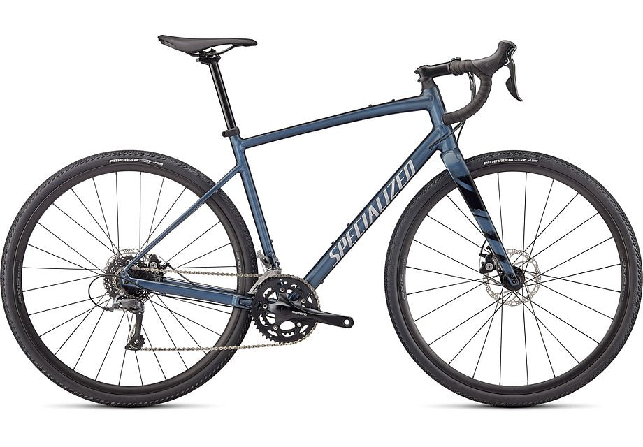 2024 Specialized diverge e5 bike gloss cast battleship/silver dust