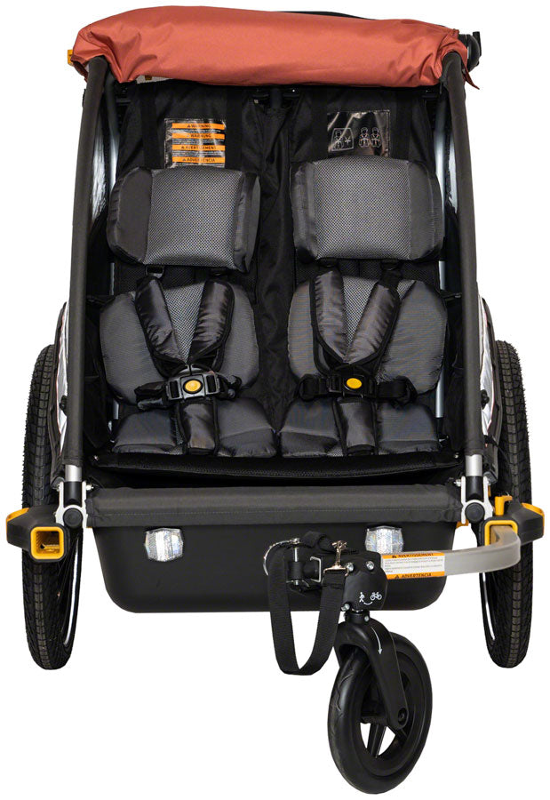double stroller bike trailer Cub X Child Bike Trailer