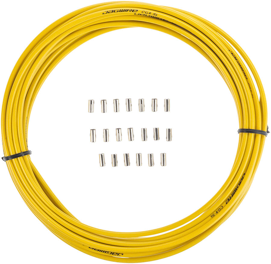 Jagwire 5mm Sport Brake Housing With Slick-Lube Liner 10M Roll Gold