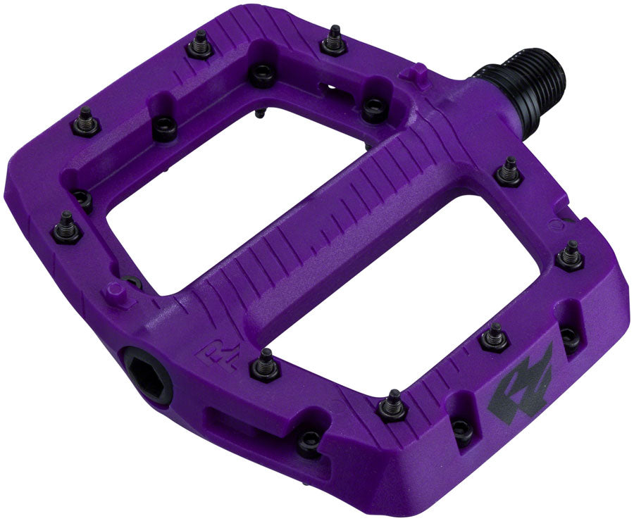 race face pedal pins RaceFace Chester Platform Pedals Purple Small