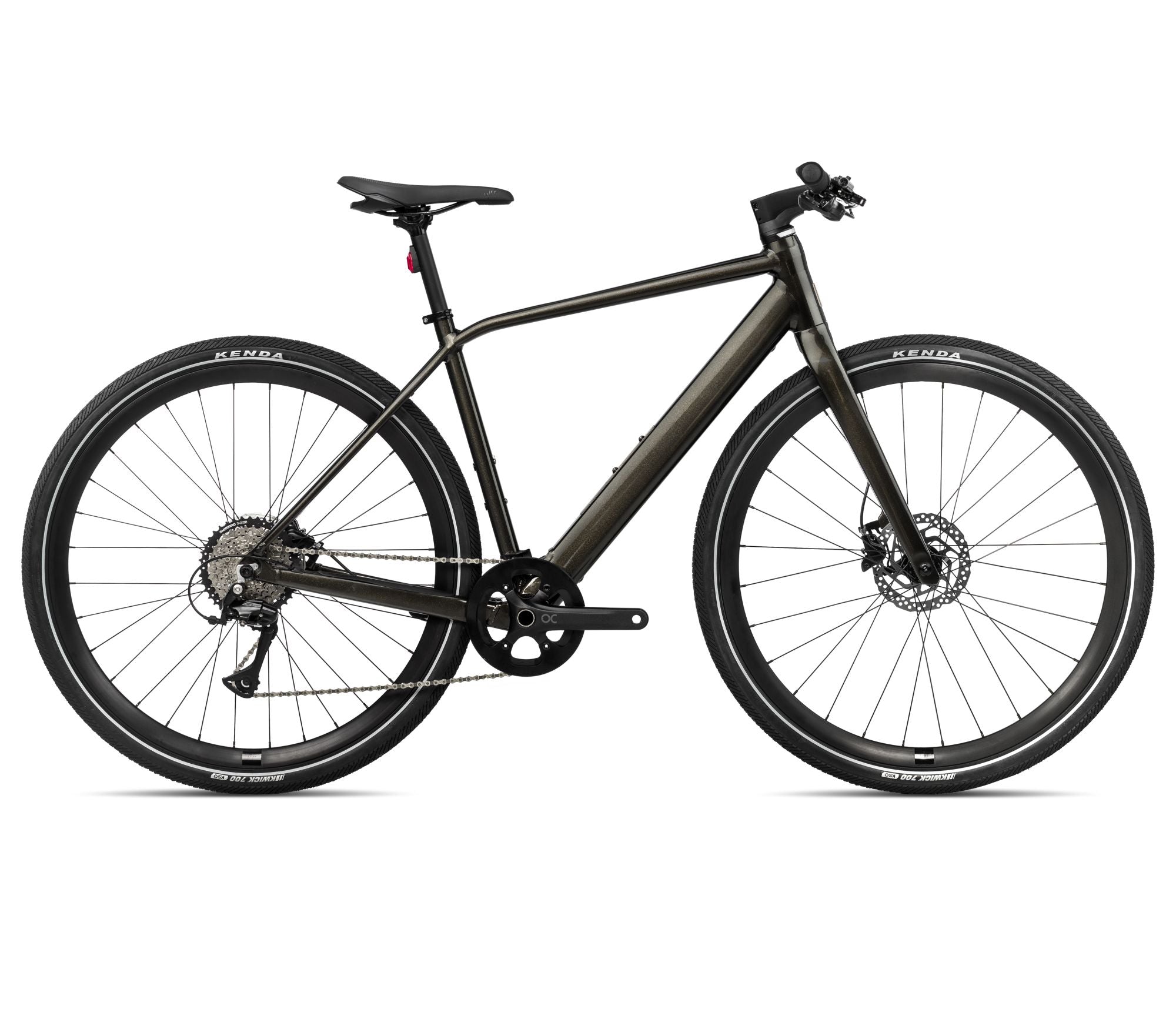 urban e-bikes Orbea Vibe H30 20mph E-Road Bike In Metallic Infinity Green Gloss