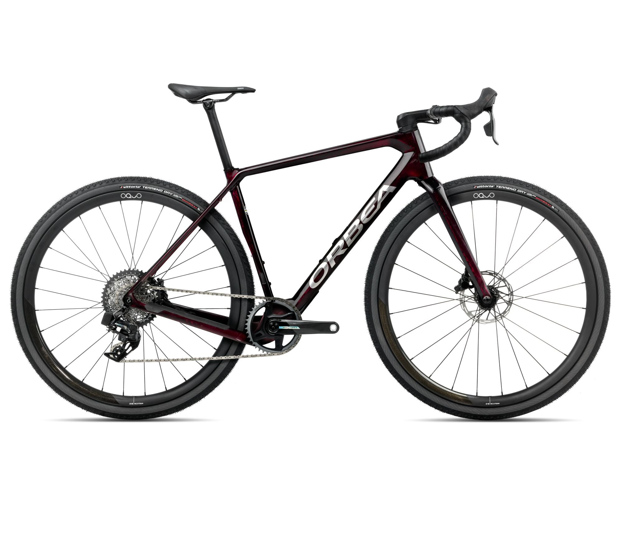 gravel bike terra Orbea Terra M21eTeam 1X Gravel Bike In Wine Red Carbon View Gloss