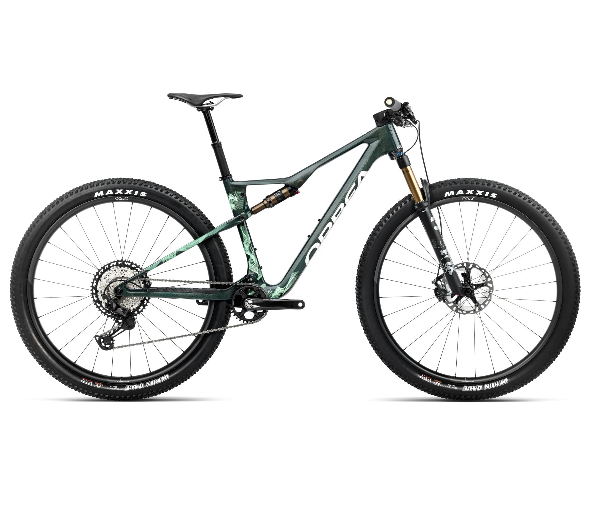 orbea mountainbike Orbea Oiz M-PRO 2025 Oft Forest Green/Green Mint Gloss