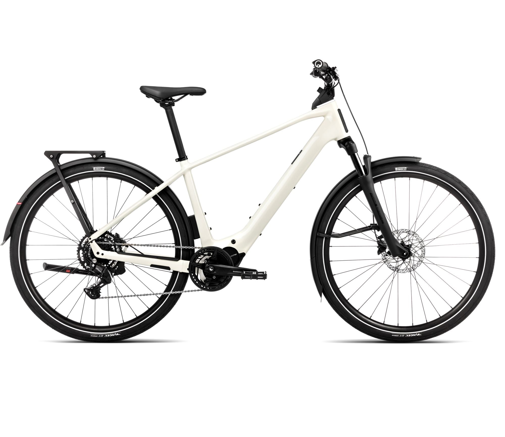 orbea urban bike Orbea Kemen Tour 30 28mph E-City Bike In Ivory White Gloss