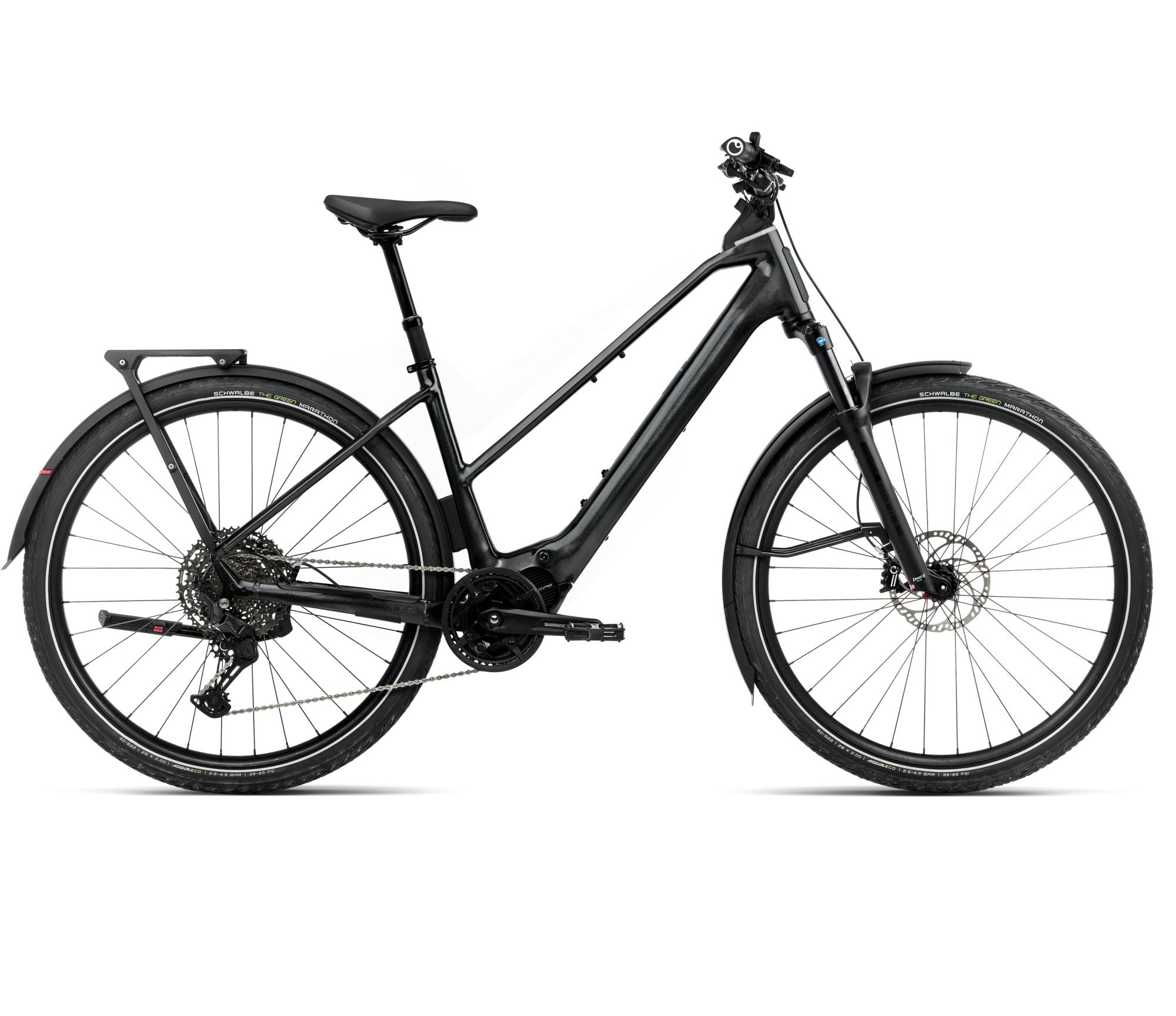 Orbea Kemen TOUR 10 MID 20mph E-Bike In Diamond Black Gloss