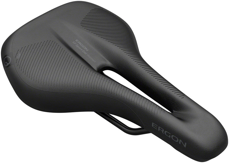 Ergon SF Sport Gel Saddle Chromoly Black Womens Medium/Large