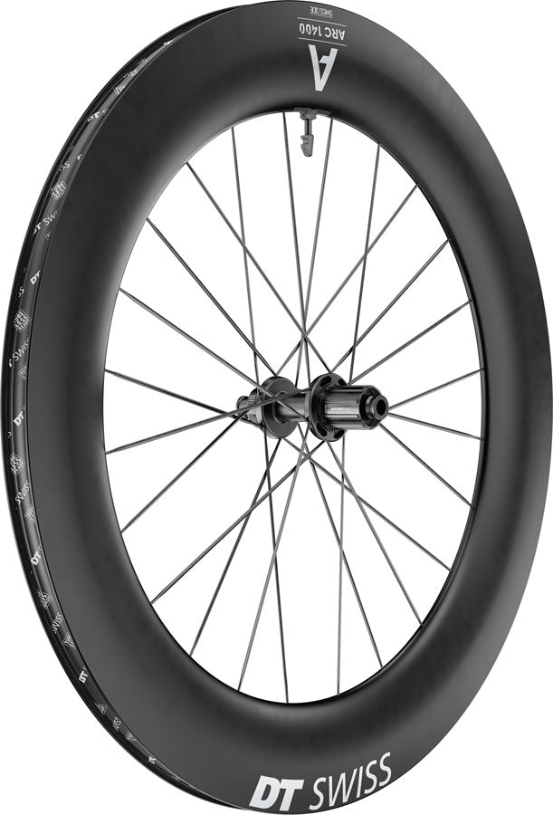DT Swiss ARC 1400 DiCut 85 Rear Wheel 700 12 x 142mm Center-Lock HG11 Road/XDR Ratchet EXP 36 BLK