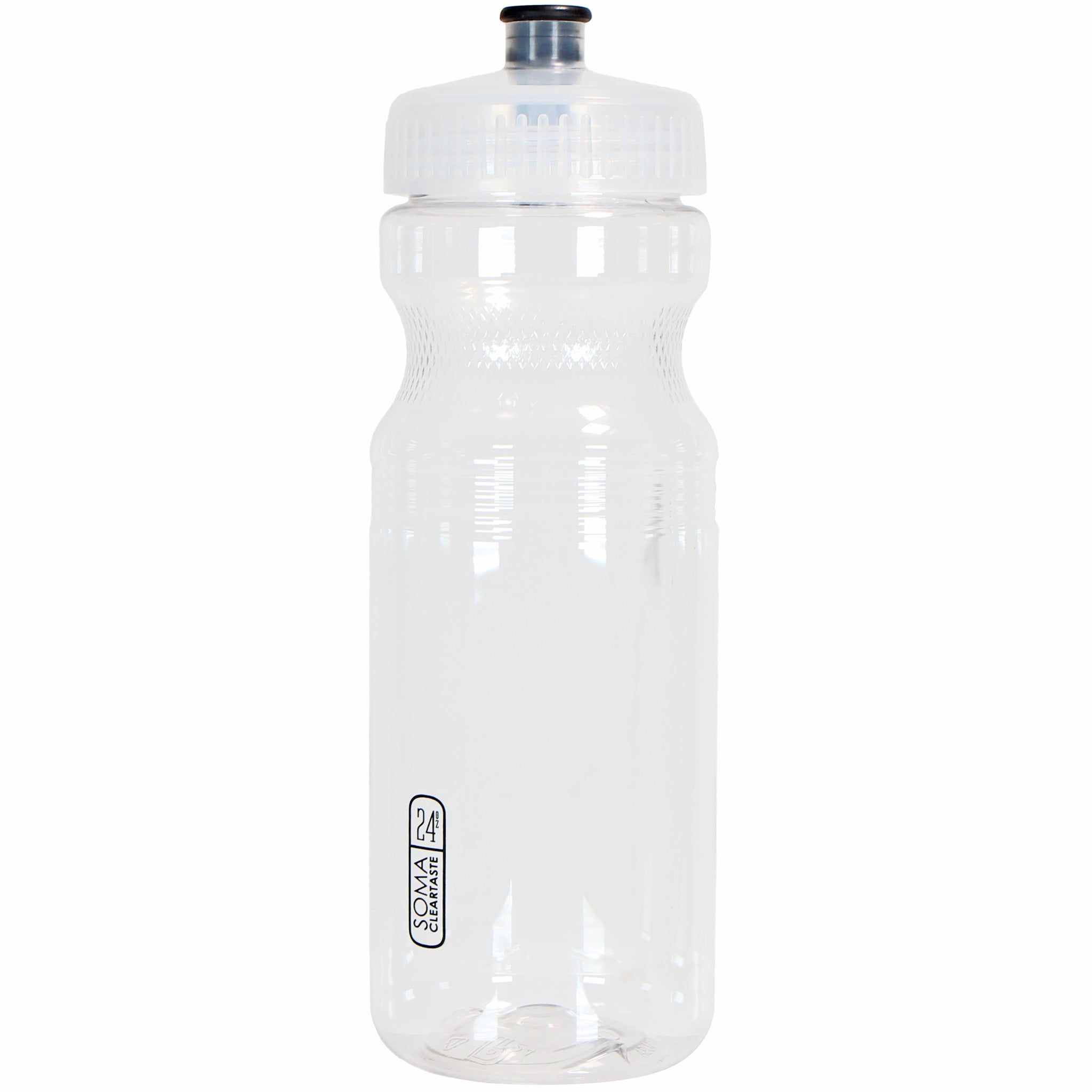 Soma Clear Taste Water Bottle Clear/Black 24oz – Pro Bike Supply
