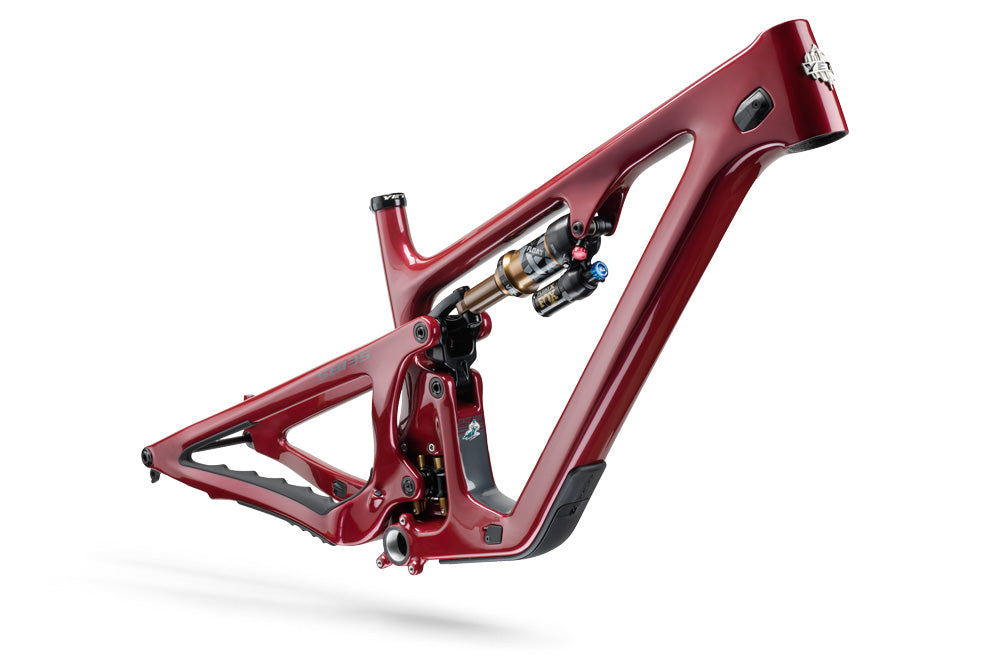 yeti fahrradrahmen Yeti Cycles SB135 Turq Mountain Bike Frame Cherry, L