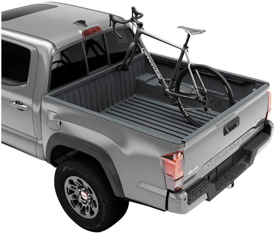 Truck Bed Bike Front Tire Holder Roof Rack Thru Axle Wheel Holder