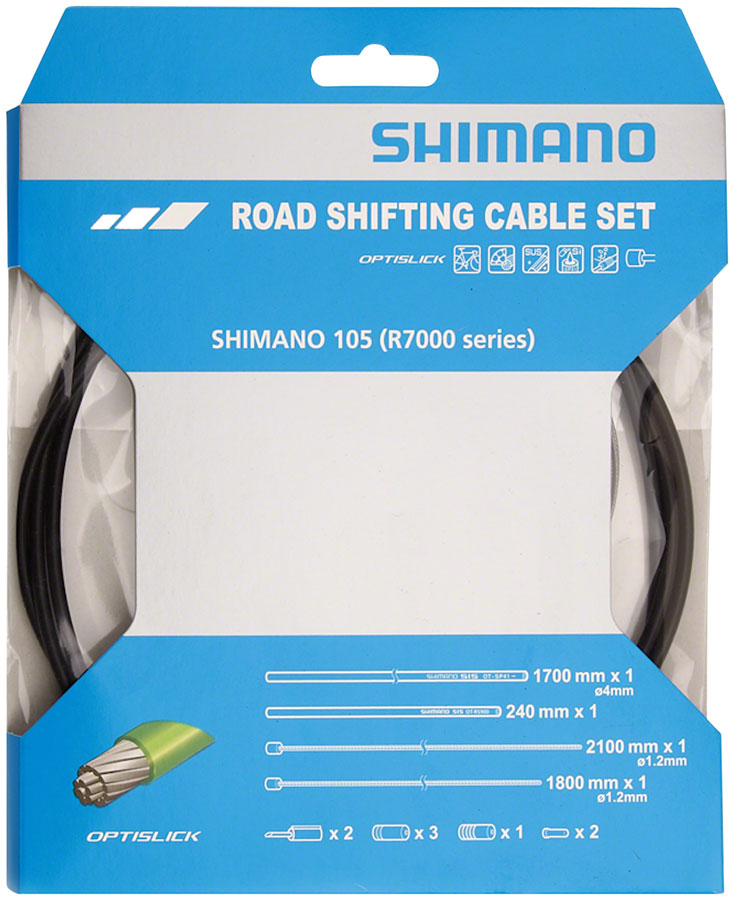 Shimano 105 R7000 OPTISLICK Shift Cable Set Black – Pro Bike Supply