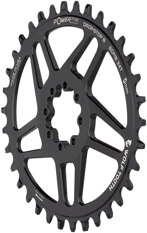 Wolf Tooth Elliptical Direct Mount Chainring 34t SRAM Direct