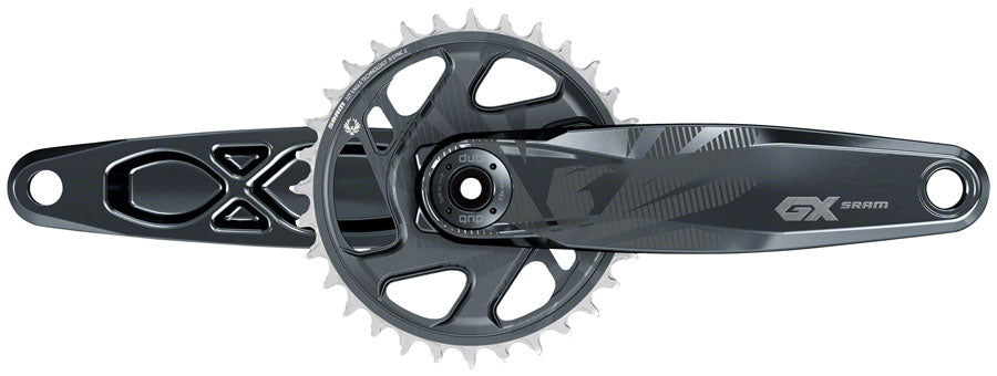 SRAM SX EAGLE Boost 148 DUB Crankset – 12-Speed, 175mm Arm, Black, With Chainring, Mountain Bike