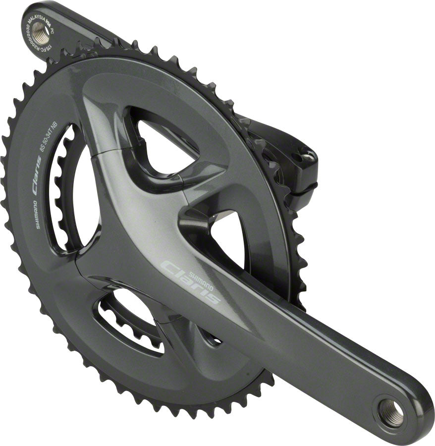 Shimano Claris FC-R2000 Crankset - 175mm 8-Speed 50/34t 110 BCD