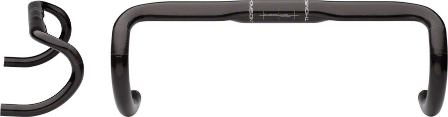 Thomson Road Carbon Drop Handlebar - Carbon, 31.8mm, 46cm, Black