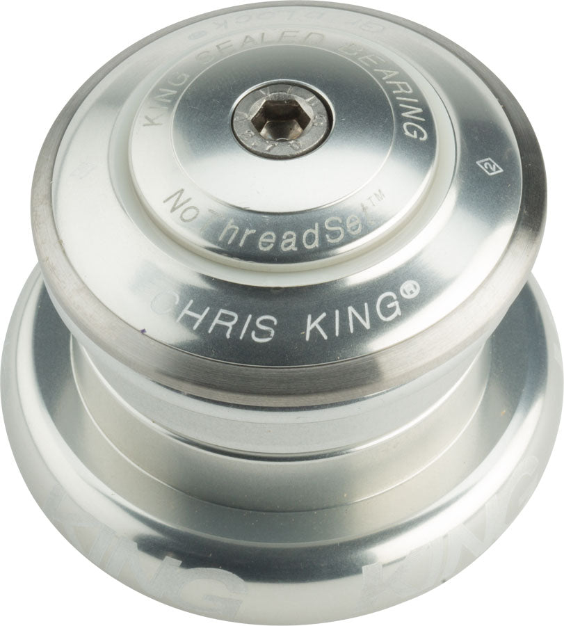 Chris King InSet i7 Headset - 1-1/8 - 1.5", 44/44mm, Silver