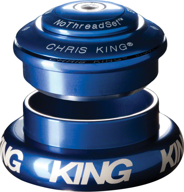 Chris King InSet i7 Headset - 1-1/8 - 1.5", 44/44mm, Navy