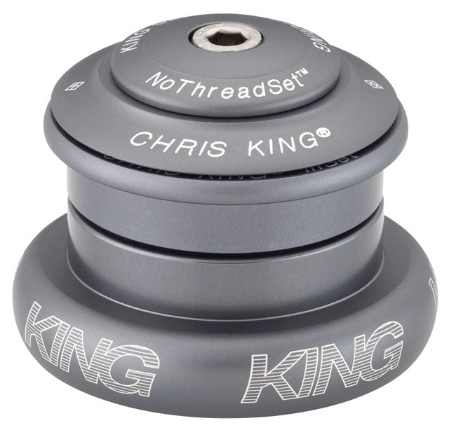 Chris King InSet i7 Headset - 1-1/8 - 1.5", 44/44mm, Matte Slate