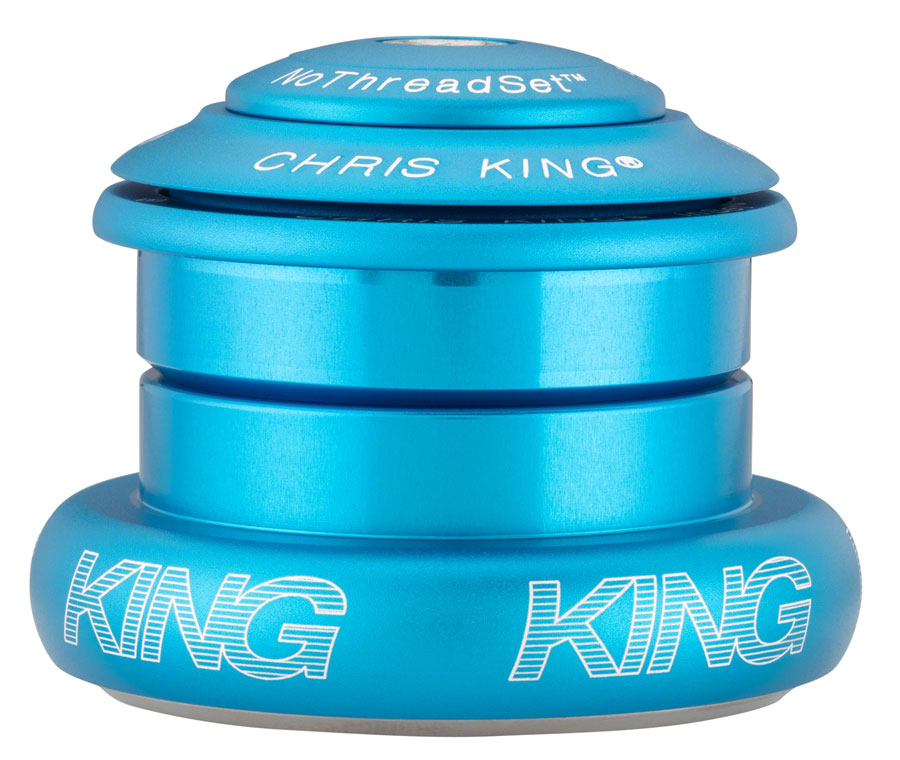 Chris King InSet i7 Headset - 1-1/8 - 1.5", 44/44mm, Matte Turquoise