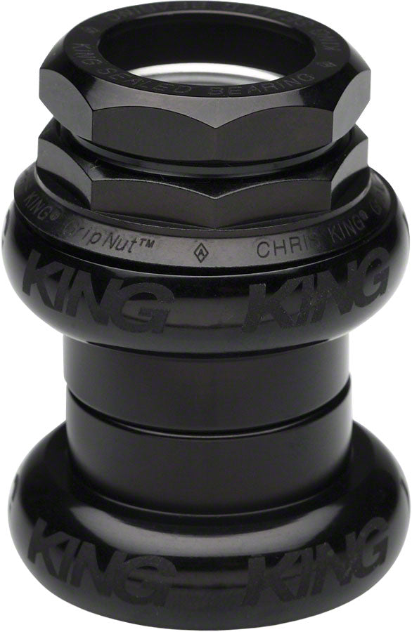 Chris King GripNut Headset - 1-1/8", Sotto Voce Black