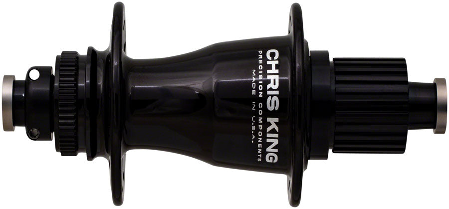 Chris King Boost Centerlock Rear Hub - 12 x 148mm, Center-Lock, Micro Spline, Black, 32H