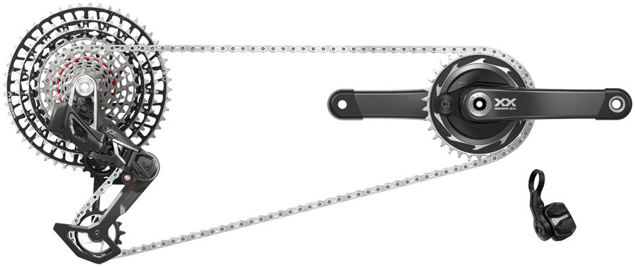SRAM XX SL T-Type Eagle Transmission Groupset - 165mm Crank, 34t
