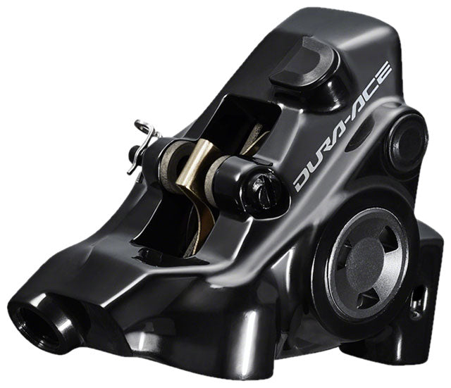 Shimano Dura-Ace ST-R9270A Di2 Shift/Brake Lever with BR-R9270 Hydraulic Disc Brake Caliper - Left/Front, 2x, Flat Mount, Black