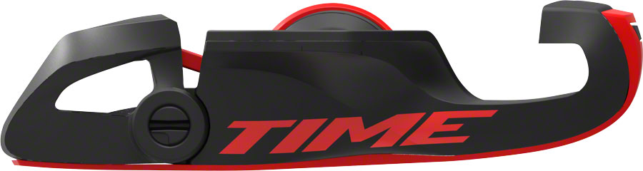 Time XPRO 12 Pedals - Single Sided Clipless , Carbon, 9/16", Red/Black