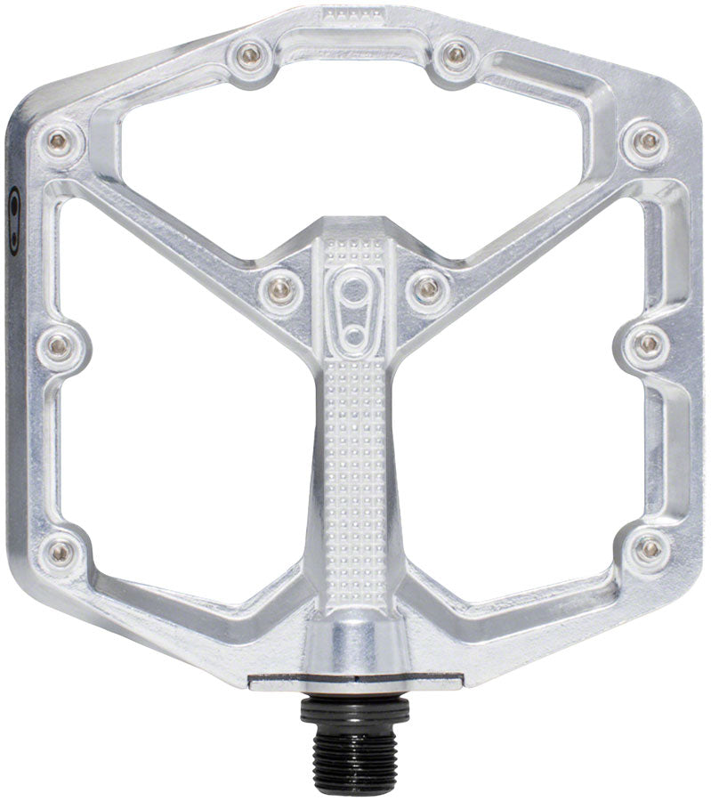 Crankbrothers Stamp 7 Large Platform Pedals, High Polish Silver