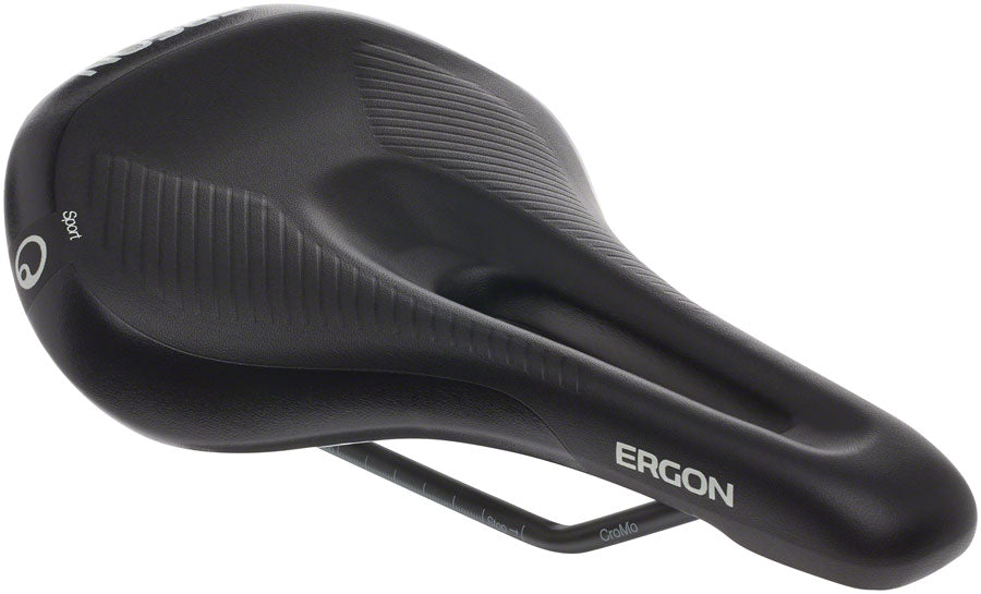 Ergon SM E Mountain Sport Saddle Chromoly, Stealth, Women's