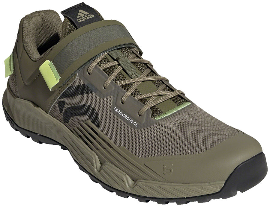 Five Ten Trailcross Clip-In Mountain Bike Shoes - Orbit Green/Carbon/Pulse Lime - 7 Five Ten Trailcross Clip-In Mountain Bike Shoes - Orbit Green/Carbon/Pulse Lime - 7
