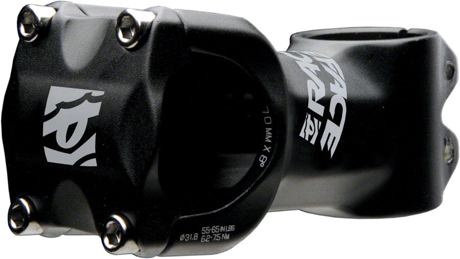 RaceFace Ride XC Stem - 90mm, 31.8 Clamp, +/-6, 1 1/8", Aluminum, Black