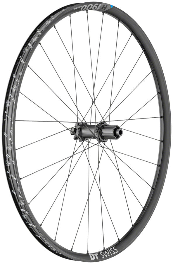 DT Swiss H 1900 Spline 30 Rear Wheel - 27.5", 12 x 148mm, 6-Bolt, HG 11, Black