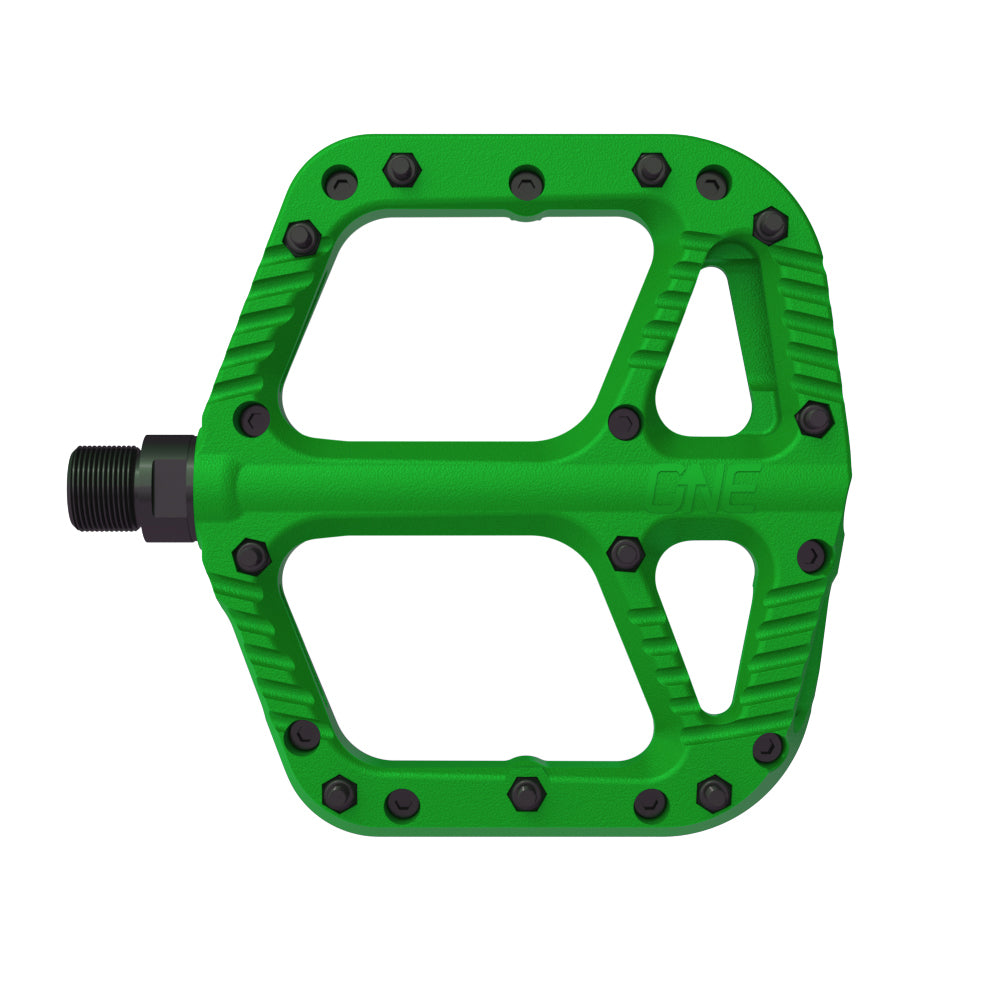 one up pedal OneUp Components Composite Pedals Green