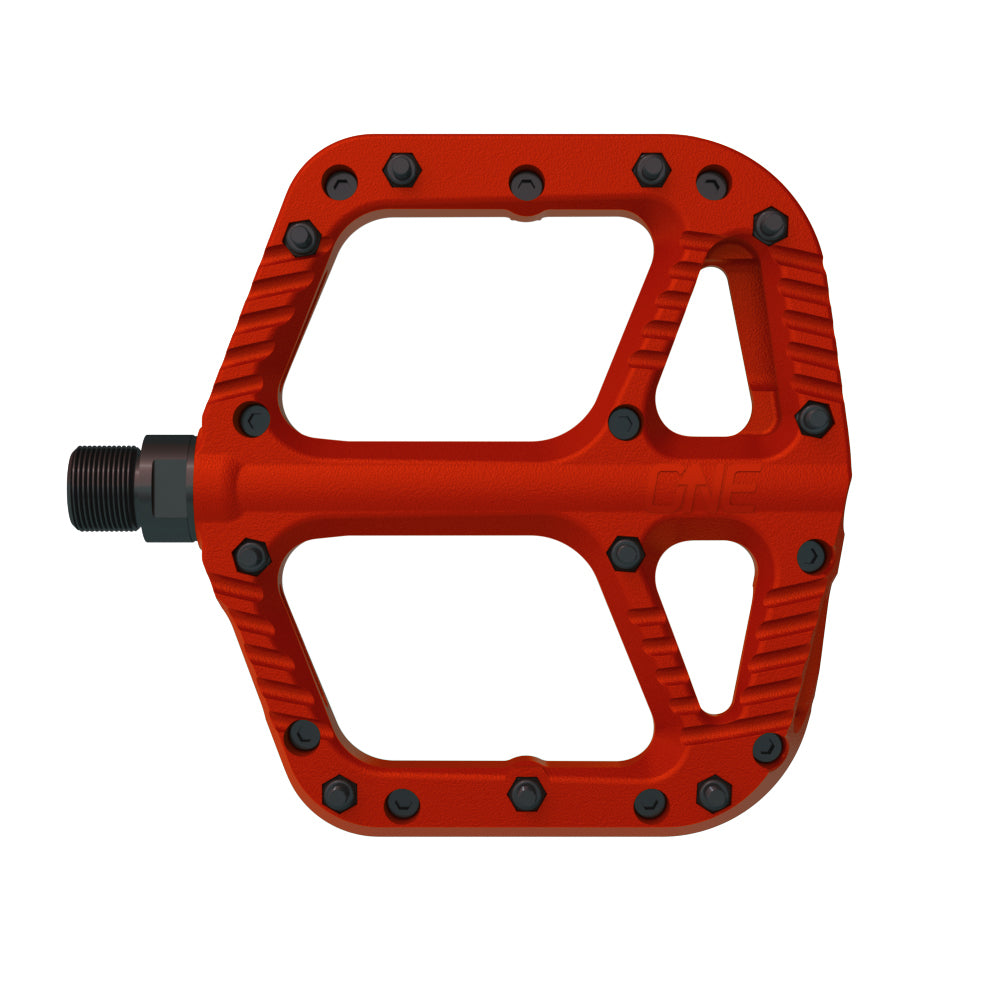 OneUp Components Comp Platform Pedals, Red – Pro Bike Supply