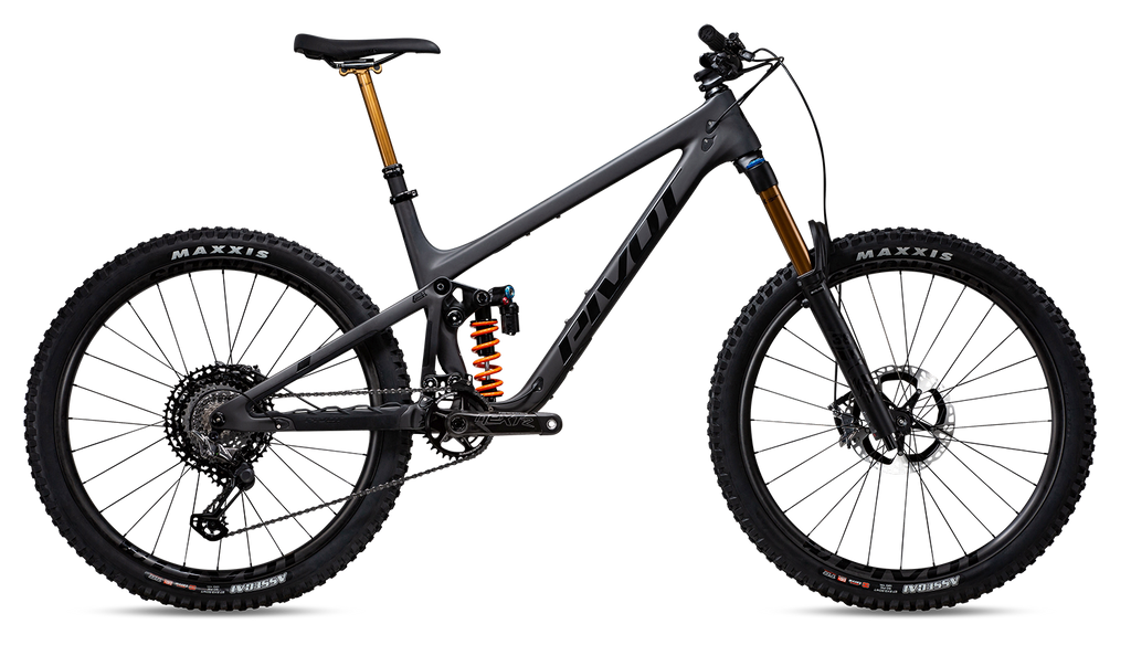 Pivot Mach 6 Complete Carbon 29" / 27.5" MX Mountain Bike - Brunch Ride, Stealth