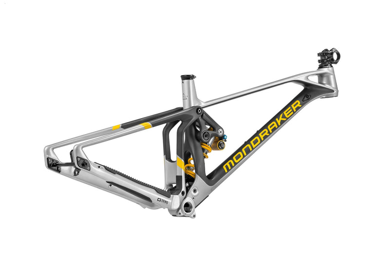 Mondraker SUPERFOXY CARBON RR 2023 - Small - Silver/Carbon/Yellow