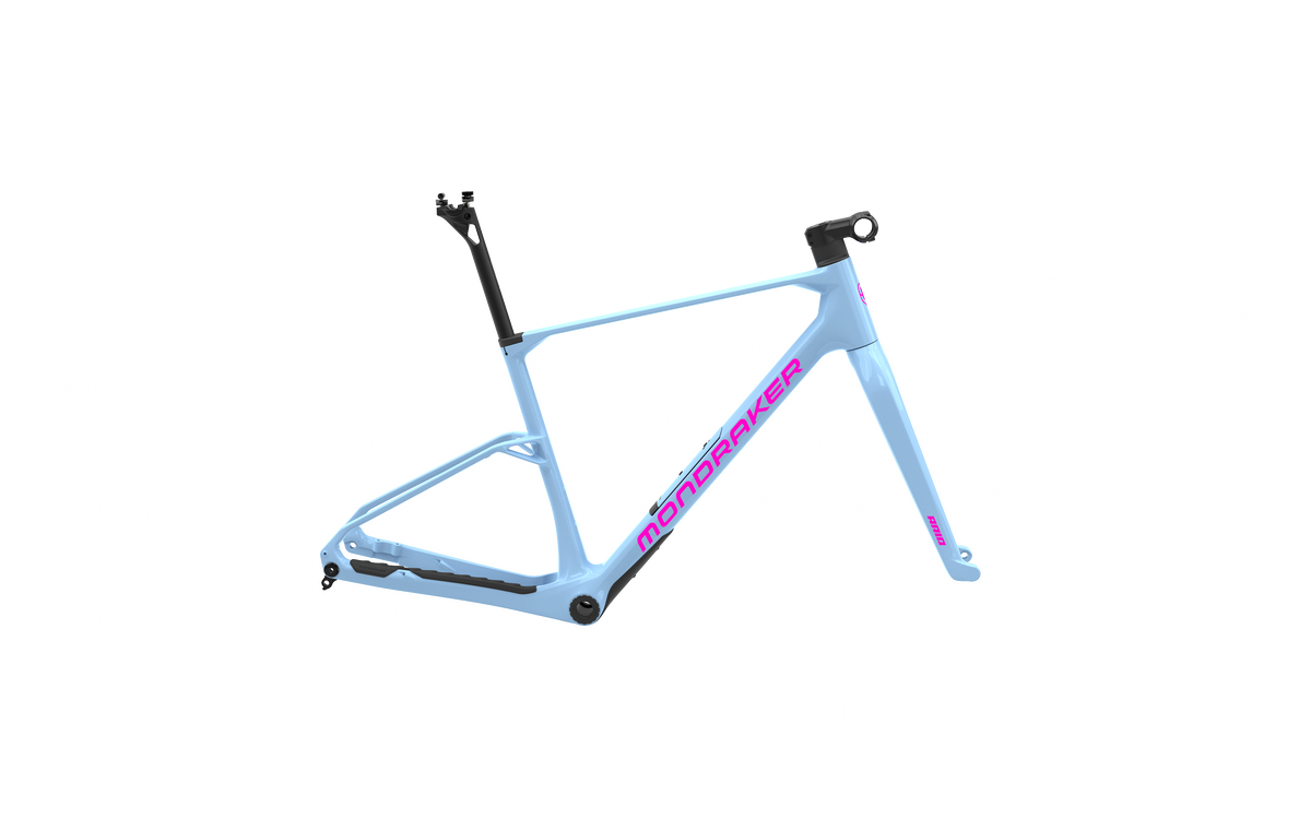 Mondraker ARID CARBON FRAMESET 2027 - Blue/Pink - XL