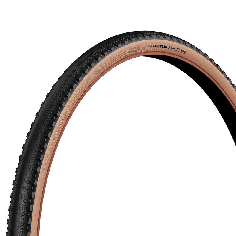 Zipp Goodyear XPLR Slick Gravel Tire 700x45C Folding Tubeless Ready Dynamic:UHP M:Wall Black