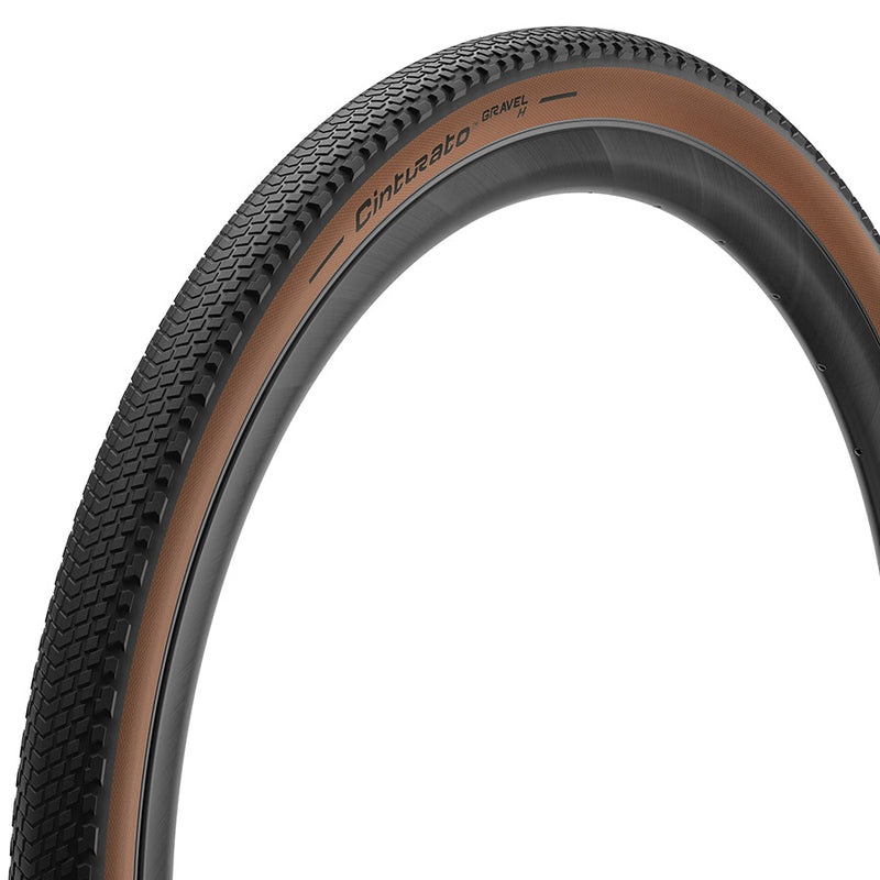 Pirelli Cinturato Gravel H HP-Line Gravel Tire 700x45C Folding Tubeless Ready SmartEVO GR ProWALL Gravel 120TPI Tanwall