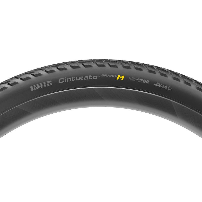 Pirelli Cinturato Gravel M HP-Line Gravel Tire 700x50C Folding Tubeless Ready SmartEVO GR ProWALL Gravel 120TPI Black