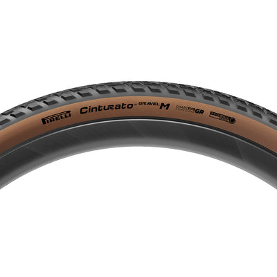 Pirelli Cinturato Gravel M HP-Line Gravel Tire 700x40C Folding Tubeless Ready SmartEVO GR ProWALL Gravel 120TPI Tanwall