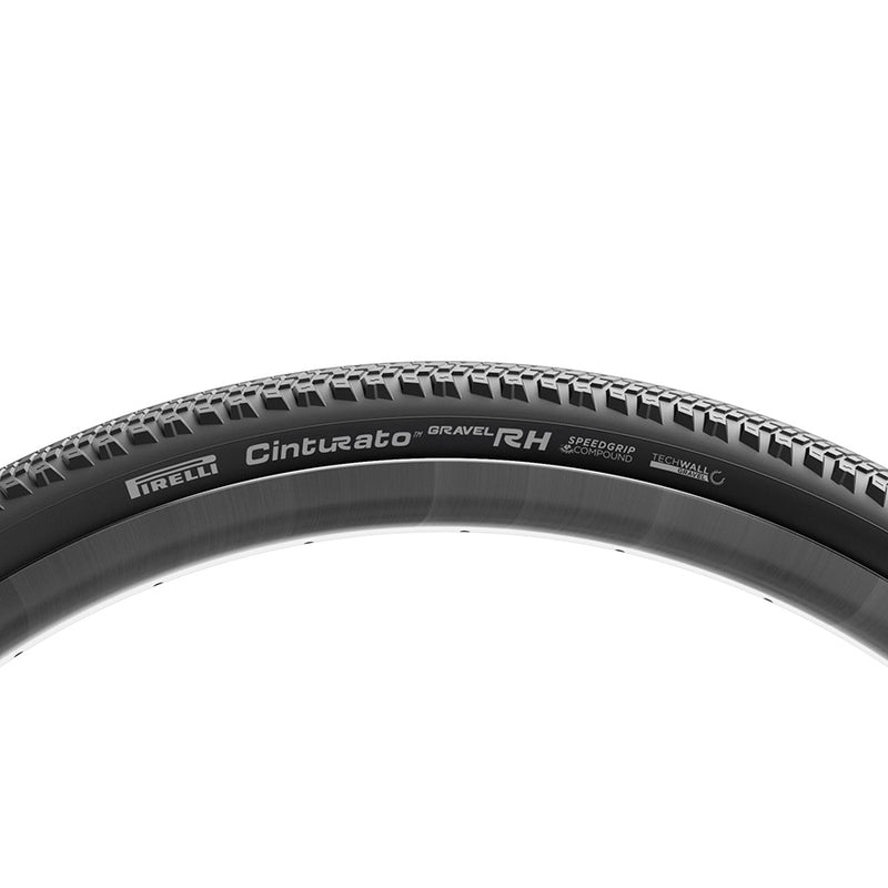 Pirelli Cinturato Gravel RH P-Line Gravel Tire 700x40C Folding Tubeless Ready SpeedGrip TechWALL 60TPI Black